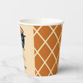 Halloween Witch Baby shower, aangepaste naam Papieren Bekers (Links)