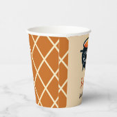 Halloween Witch Baby shower, aangepaste naam Papieren Bekers (Rechts)