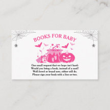 Halloween Witch Baby shower Books for Baby