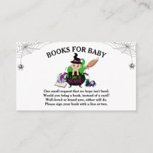 Halloween Witch Baby shower Books for Baby