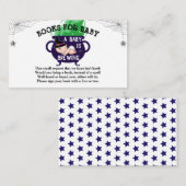Halloween Witch Baby shower Books for Baby Informatiekaartje (Voorkant / Achterkant)