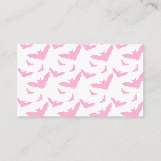 Halloween Witch Baby shower Luier Raffle Roze Informatiekaartje (Achterkant)