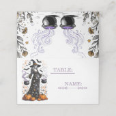 Halloween Witch Baby Shower - Twins Are Brewing Plaatskaartje (Buitenkant ongevouwen)