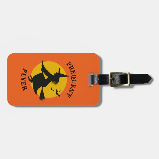 Halloween Witch Bagagelabel (Voorkant horizontaal)