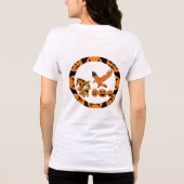 Halloween Witch Bash Jack O Lantaarn Verjaardag Ma Tri-Blend Shirt (Achterkant)