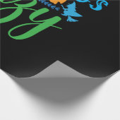 Halloween Witch Be Crazy Cadeaupapier (Hoek)