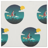 Halloween Witch Befana stof (Swatch)