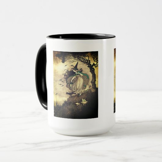  Halloween Witch Beverage Mok (Voorkant links)