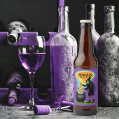 Halloween Witch Bier Etiket