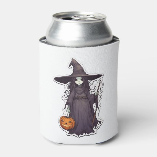 Halloween Witch Blikjeskoeler (Blikje Voorkant)