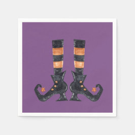 Halloween Witch Boots Servet