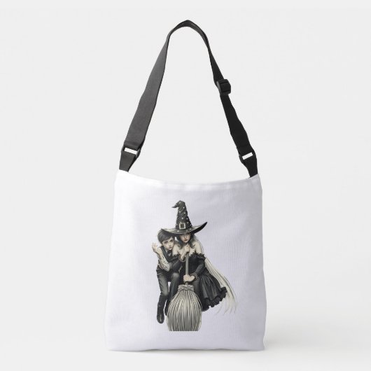 Halloween Witch & Boy: Dark Magic Duo aangekondigd Crossbody Tas (Voorkant)