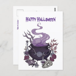 Halloween Witch Brew Briefkaart