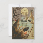  Halloween Witch Brew in Cauldron Bedankkaart (Voorkant)