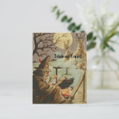  Halloween Witch Brew in Cauldron Briefkaart (Staand voorkant)