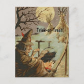  Halloween Witch Brew in Cauldron Briefkaart (Voorkant)