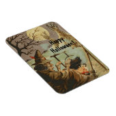 Halloween Witch Brew in Cauldron Magneet (Rechterzijde)