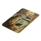 Halloween Witch Brew in Cauldron Magneet (Linkerzijde)