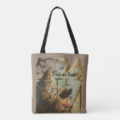 Halloween Witch Brew in Cauldron Tote Bag (Achterkant)