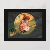  Halloween Witch Briefkaart (Voorkant)