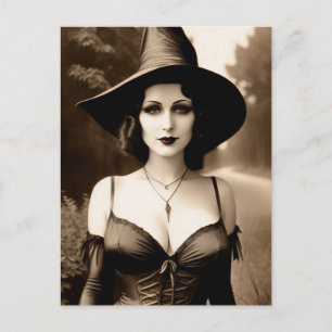 Halloween Witch Briefkaart