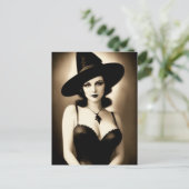 Halloween Witch Briefkaart (Staand voorkant)