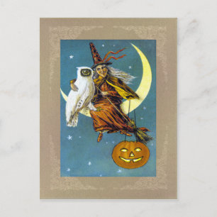  Halloween Witch Briefkaart