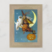  Halloween Witch Briefkaart (Voorkant)