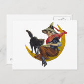  Halloween Witch Briefkaart (Voorkant / Achterkant)