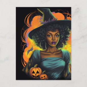 Halloween Witch Briefkaart