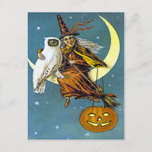  Halloween Witch Briefkaart
