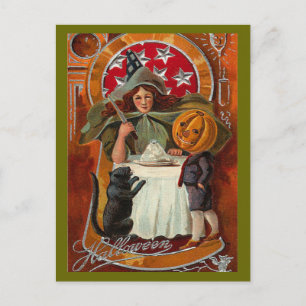 Halloween Witch Briefkaart