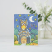 Halloween Witch Briefkaart (Staand voorkant)