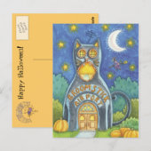 Halloween Witch Briefkaart (Voorkant / Achterkant)