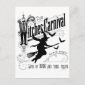  Halloween Witch Briefkaart (Voorkant)