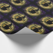 Halloween Witch Cadeaupapier (Hoek)