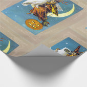 Halloween Witch Cadeaupapier (Hoek)