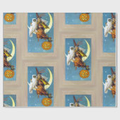 Halloween Witch Cadeaupapier (Vlak)