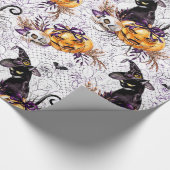 Halloween Witch Cadeaupapier (Hoek)