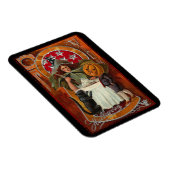 Halloween Witch Casting Spell met hand Magneet (Rechterzijde)