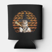 Halloween Witch Cat Blikjeskoeler (Achterkant)