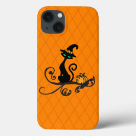 Halloween Witch Cat Case-Mate iPhone Case