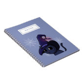 Halloween Witch Cat Drawing | Toelichting Notitieboek (Rechterzijde)