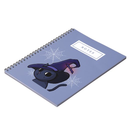 Halloween Witch Cat Drawing | Toelichting Notitieboek (Linkerzijde)