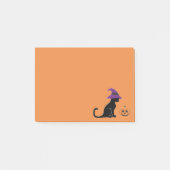 Halloween Witch Cat en Pumpkin Post-it® Notes (Voorkant)
