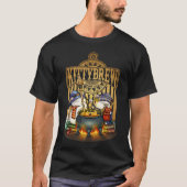 Halloween Witch Cats Kat Brew T-shirt (Voorkant)