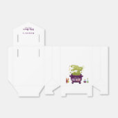 Halloween Witch Cauldron Girl Baby shower Bedankdoosjes (Uitgevouwen)