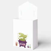 Halloween Witch Cauldron Girl Baby shower Bedankdoosjes (Geopend)