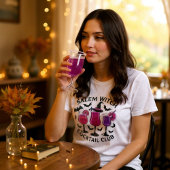 Halloween Witch Cocktail Club Drinken Tri-Blend Shirt