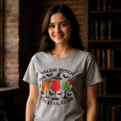 Halloween Witch Cocktail Club Drinken Tri-Blend Shirt